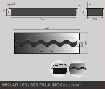 Wkład 160 / 650 FALA