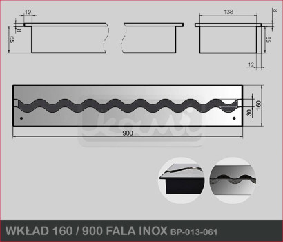 Wkład 160 / 900 FALA