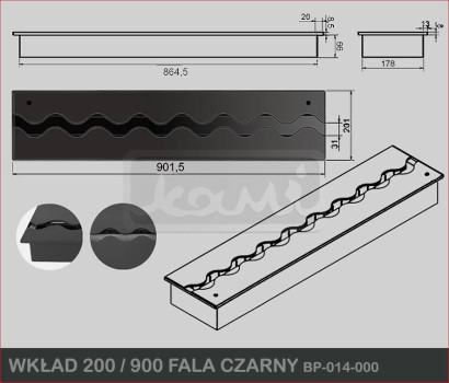 Wkład 200 / 900 FALA