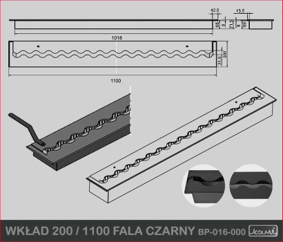 Wkład 200 / 1100 FALA