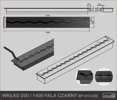 Wkład 200 / 1400 FALA