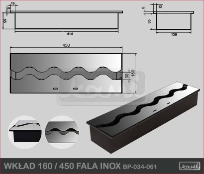 Wkład 160 / 450 FALA