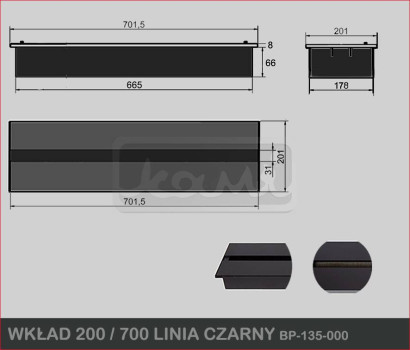 Wkład 200 / 700 LINIA