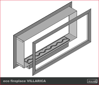 Villarica White 890 x 390 x 130