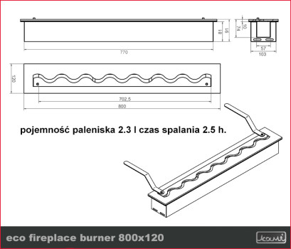 Wkład 120 / 800 FALA