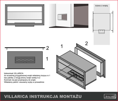 Villarica 1550 x 500 x 350