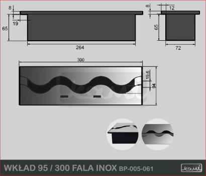 Wkład 95 / 300 FALA