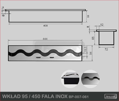 Wkład 95 / 450 FALA