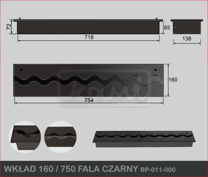 Wkład 160 / 750 FALA