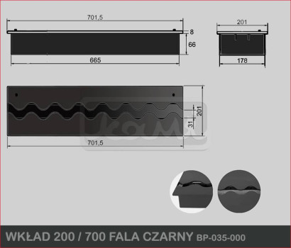 Wkład 200 / 700 FALA