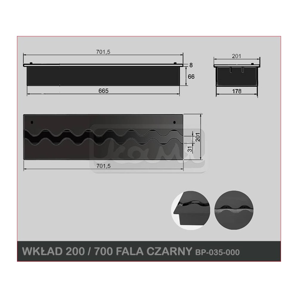 Wkład 200 / 700 FALA