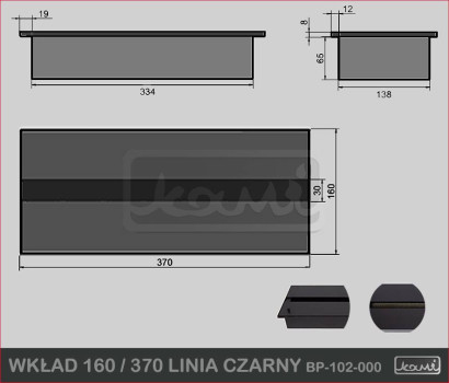 Wkład 160 / 370 LINIA