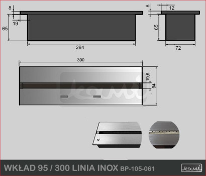 Wkład 95 / 300 LINIA