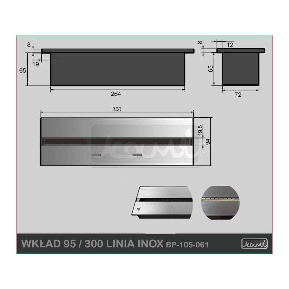 Wkład 95 / 300 LINIA