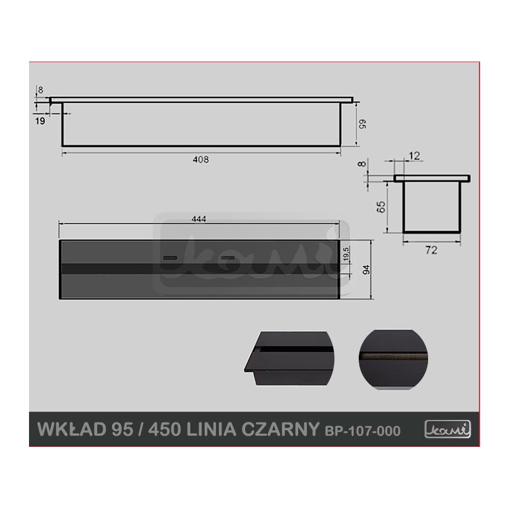 Wkład 95 / 450 LINIA