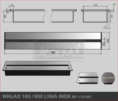 Wkład 160 / 900 LINIA