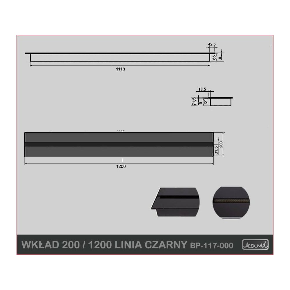 Wkład 200 / 1200 LINIA