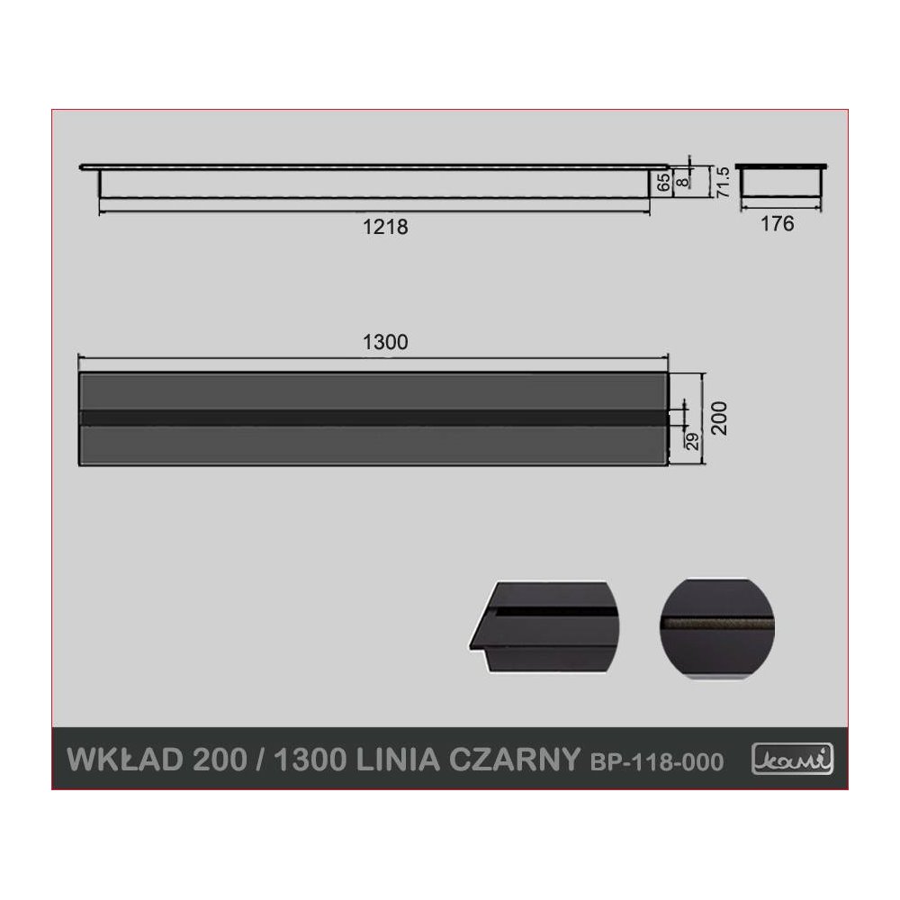 Wkład 200 / 1300 LINIA