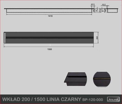 Wkład 200 / 1500 LINIA