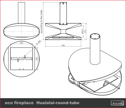 Hualalai Round Tube