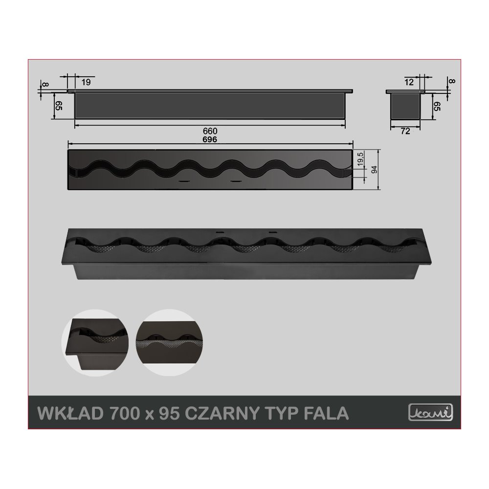 Wkład 95 / 700 FALA